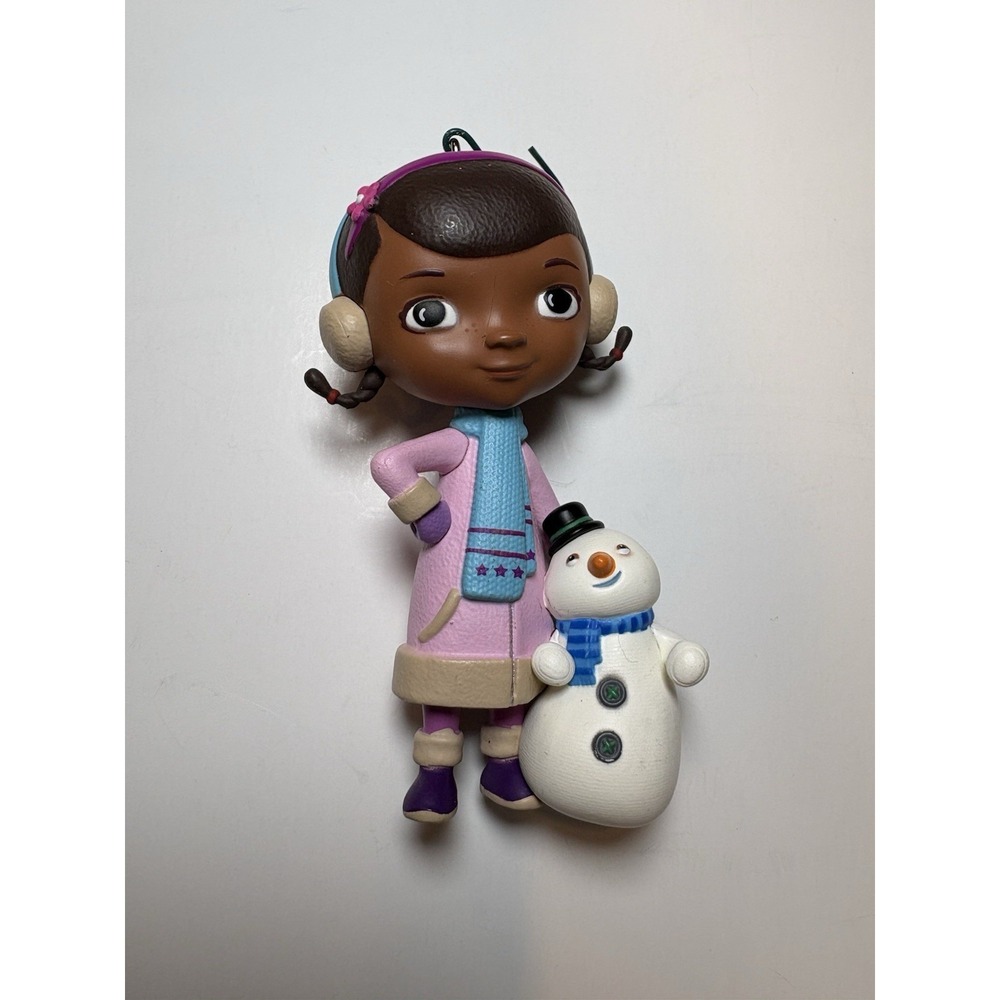 Hallmark Keepsake‎ Christmas Ornament Doc And Chilly Doc McStuffins Snowman 2015